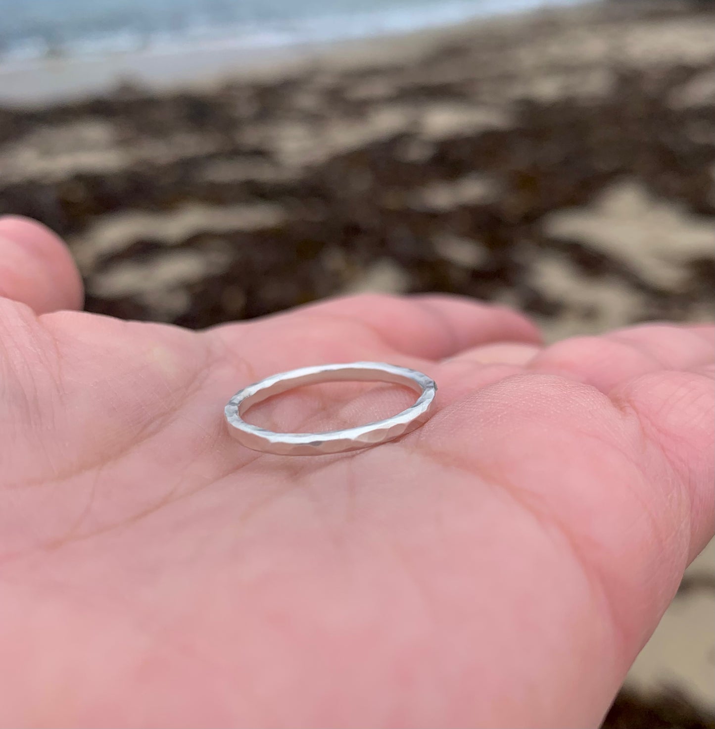 Hammered Ring Band
