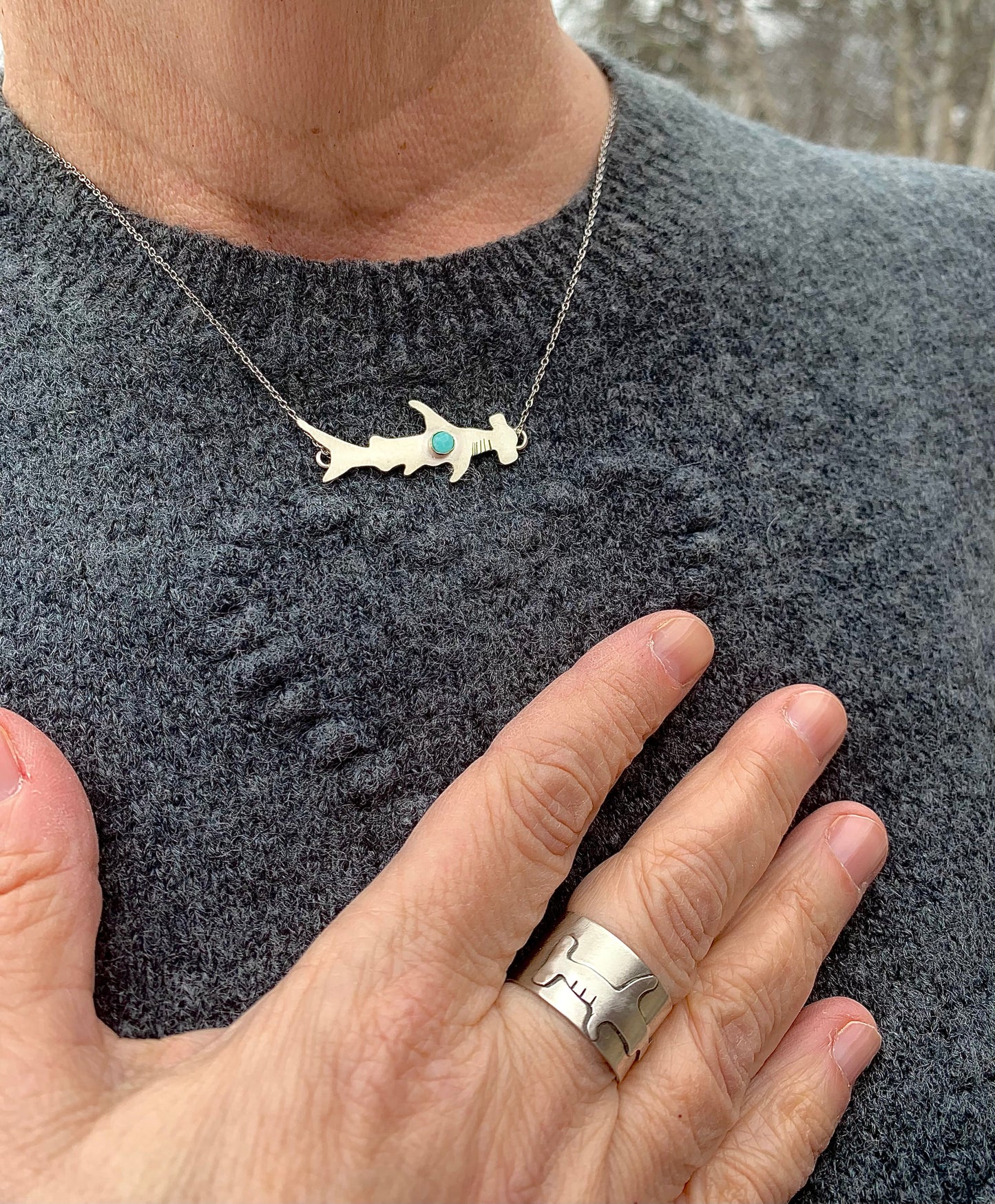 Hammerhead Shark Ring