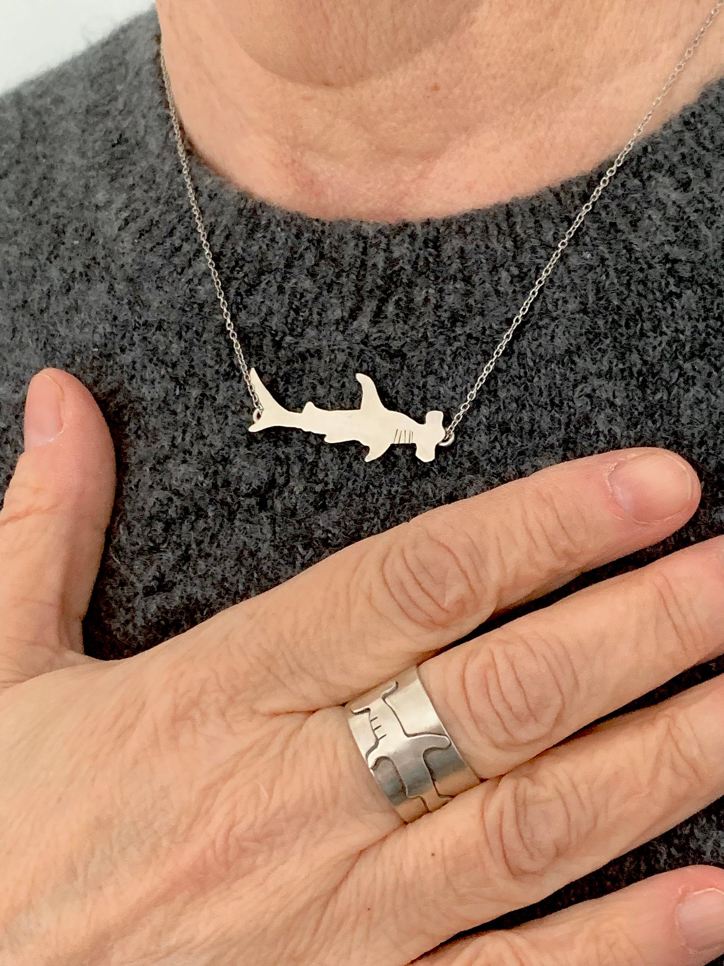 Hammerhead Shark Ring