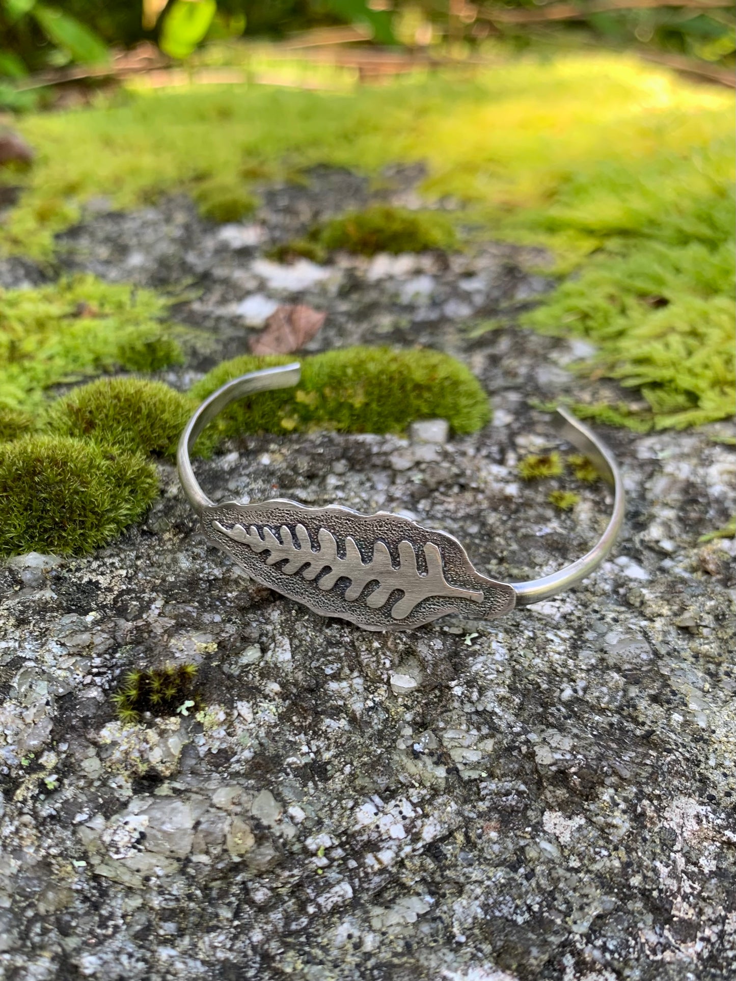 "Thrive" Fern Cuff