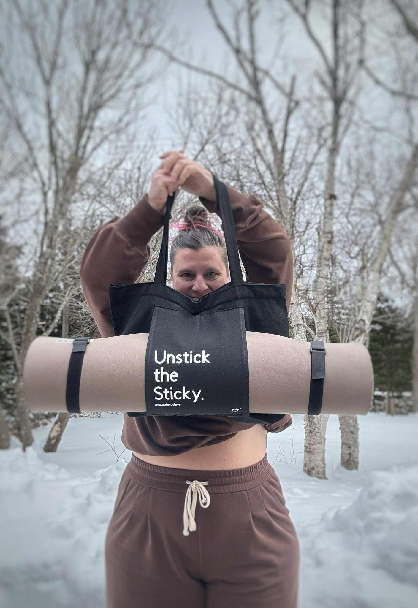 Mat Carrier Tote with Zipper