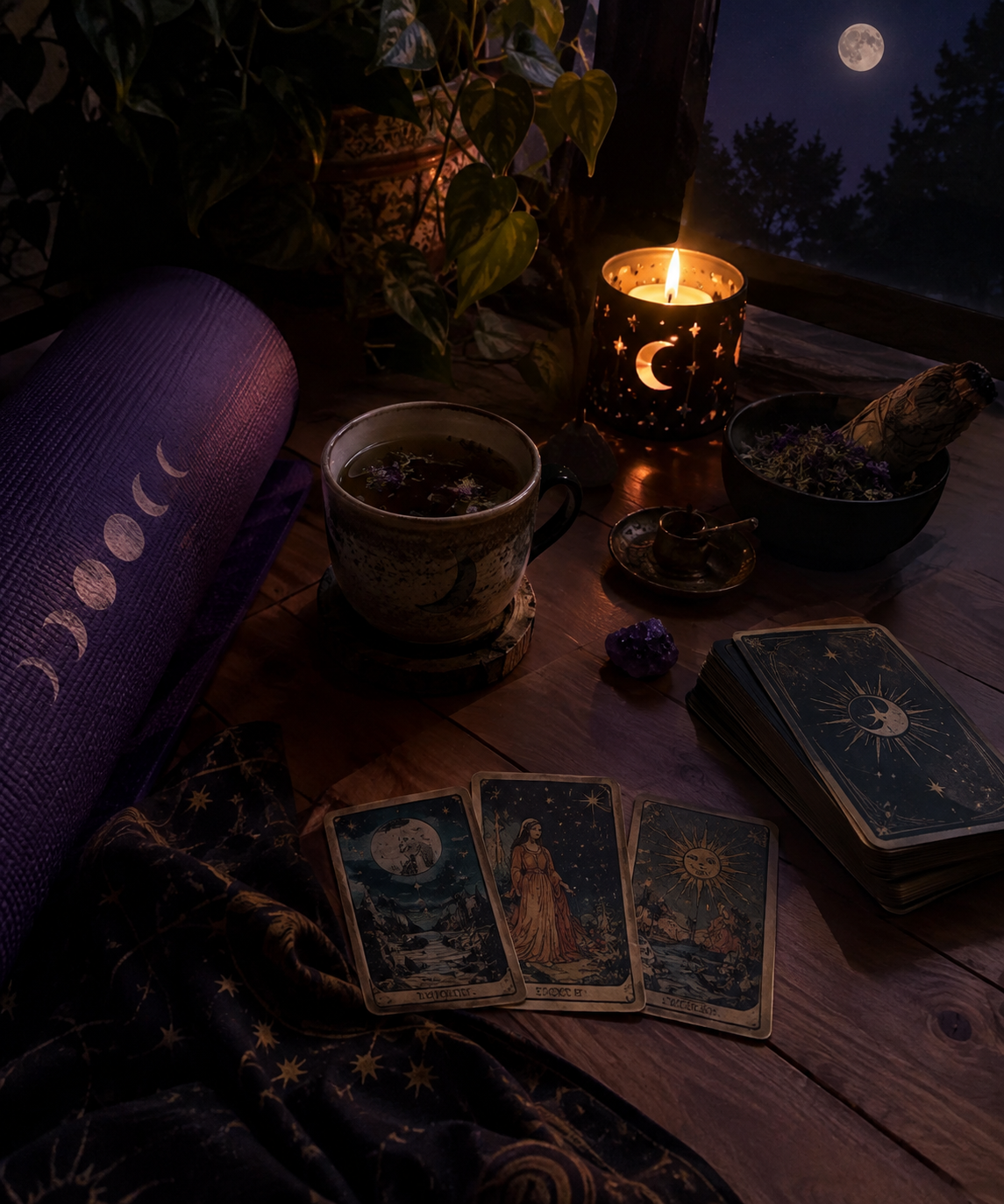Yoga, Tarot & Tea: A Gathering for the Soul