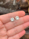 Moonstone Studs